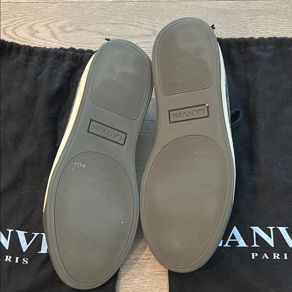 Stylish Black Lanvin Sneakers - Picture 6 of 6